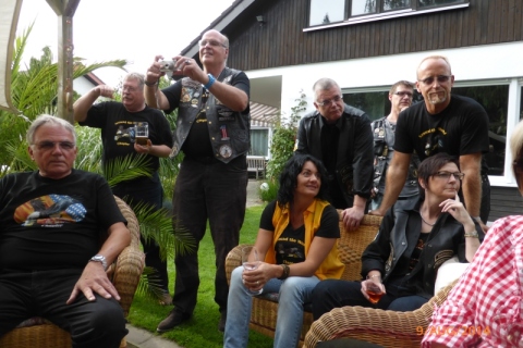 BBQ-Party 2014   am 12.07.2014 als Sommerfest bei Dietmar im Garten